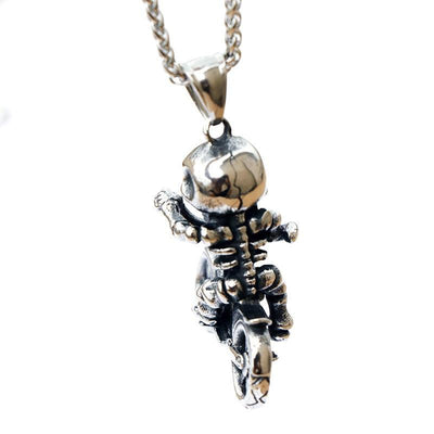 Darío® | Bicycle Skull Necklace