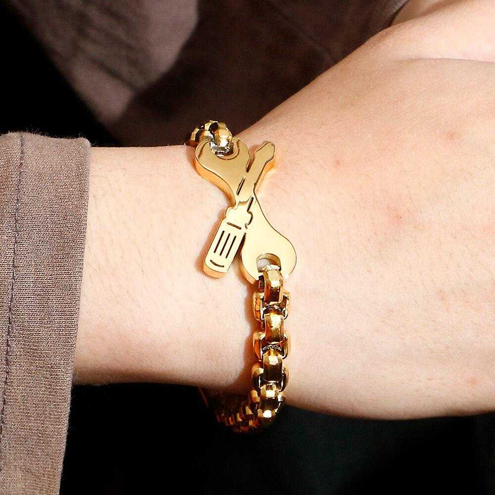 Jacob® | Wrench and Screwdriver Bracelet