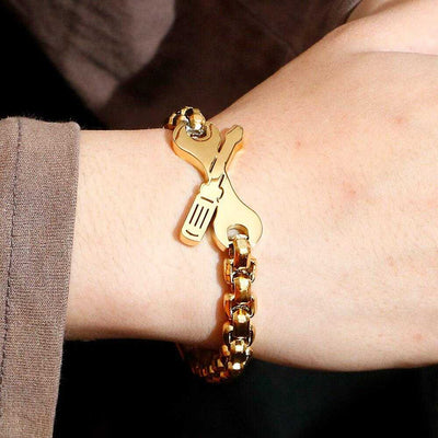 Jacob® | Wrench and Screwdriver Bracelet