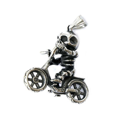 Darío® | Bicycle Skull Necklace